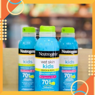 Kem Chống Nắng Dạng Xịt Neutrogena Wet Skin Kids Spf 7