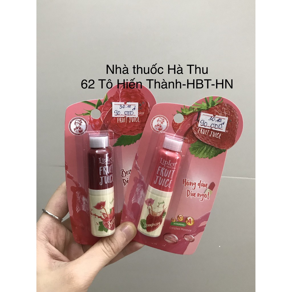 Son dưỡng môi có màu - LIPICE SHEER COLOR FRUIT JUICE