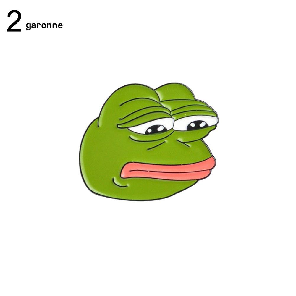 Ghim cài áo hình nhân vật Pepe The Frog ngộ nghĩnh vui nhộn