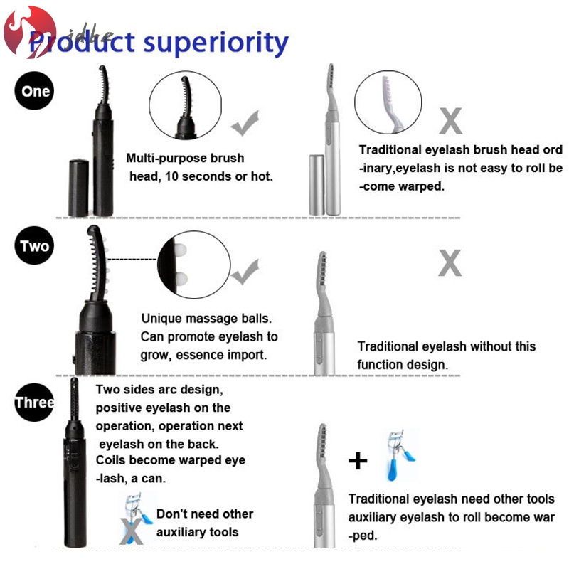 Máy uốn cong lông mi mini bằng nhiệt hai mặt lâu trôi
 | BigBuy360 - bigbuy360.vn