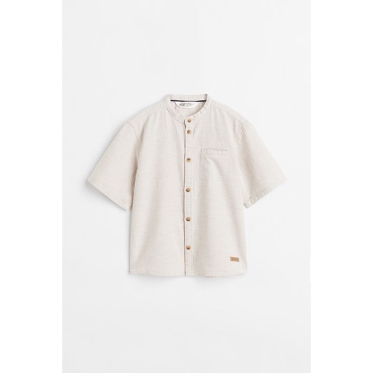 Áo sơ mi bé trai | săn sale hm jp | sz 3/4y đến 8/10y