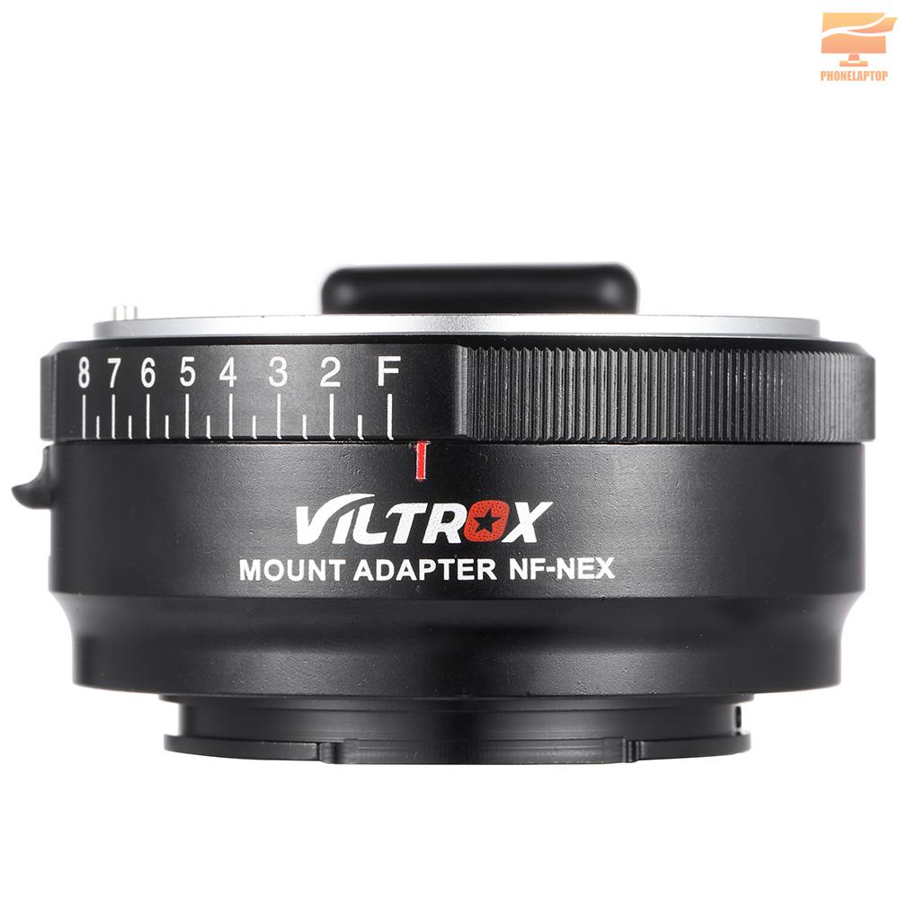 VILTROX NF-NEX Mount Adapter Ring for Nikon G/F/AI/S/D Lens to Sony E Mount Camera A7/A7R/NEX-5/NEX-3/NEX-5N/NEX-C3/NEX-5R/NEX-F3/NEX-6/NEX-7/NEX-VG10/VG20/VG30