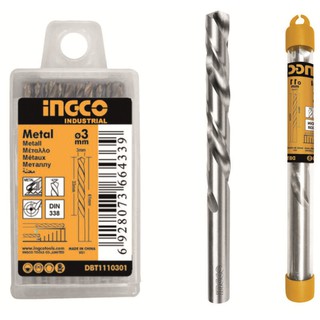 Combo 10 mũi khoan kim loại m2 3mm ingco dbt1110301