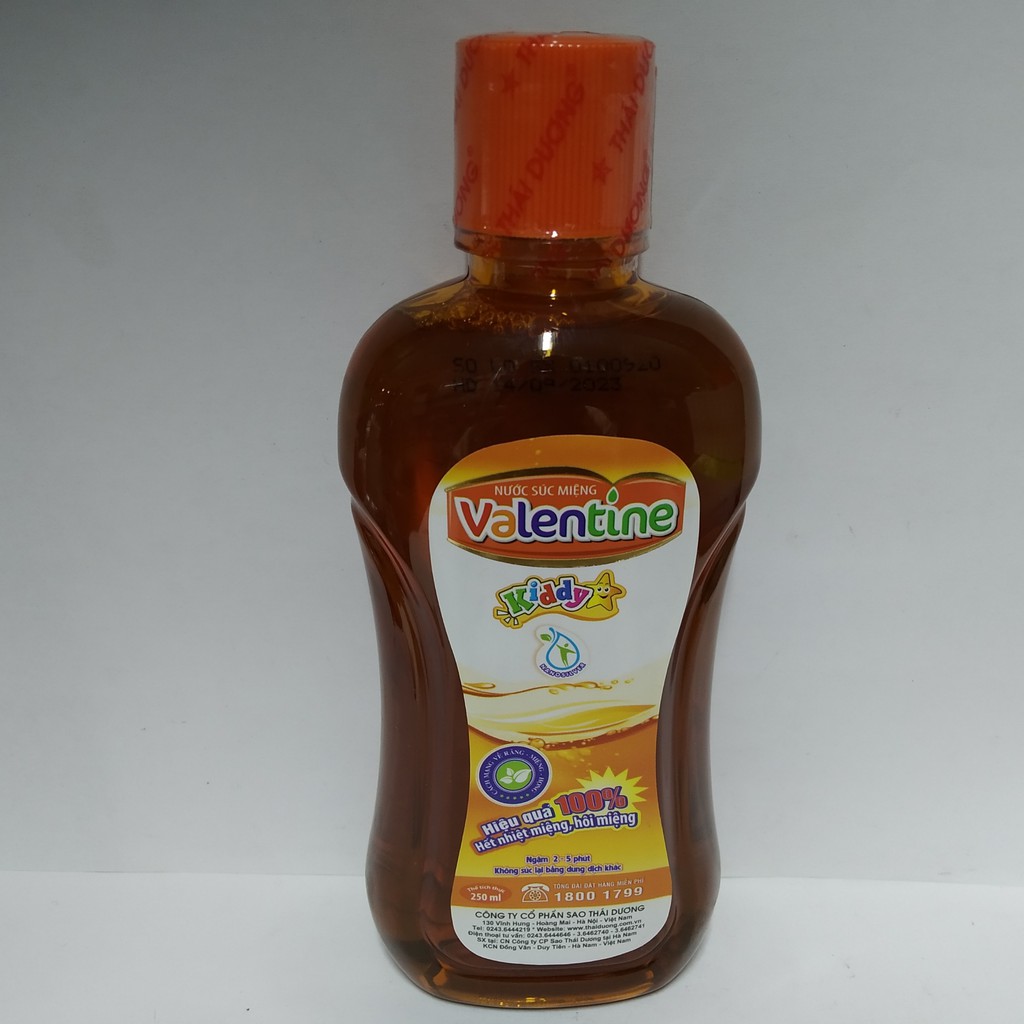 Nước súc miệng Valentine 250-500ml