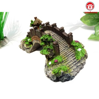 Cầu Đá Giả Trang Trí Bể Cá