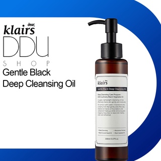 [Hàng mới về] Dầu tẩy trang làm sạch sâu nhẹ nhàng màu đen Klairs 150ml