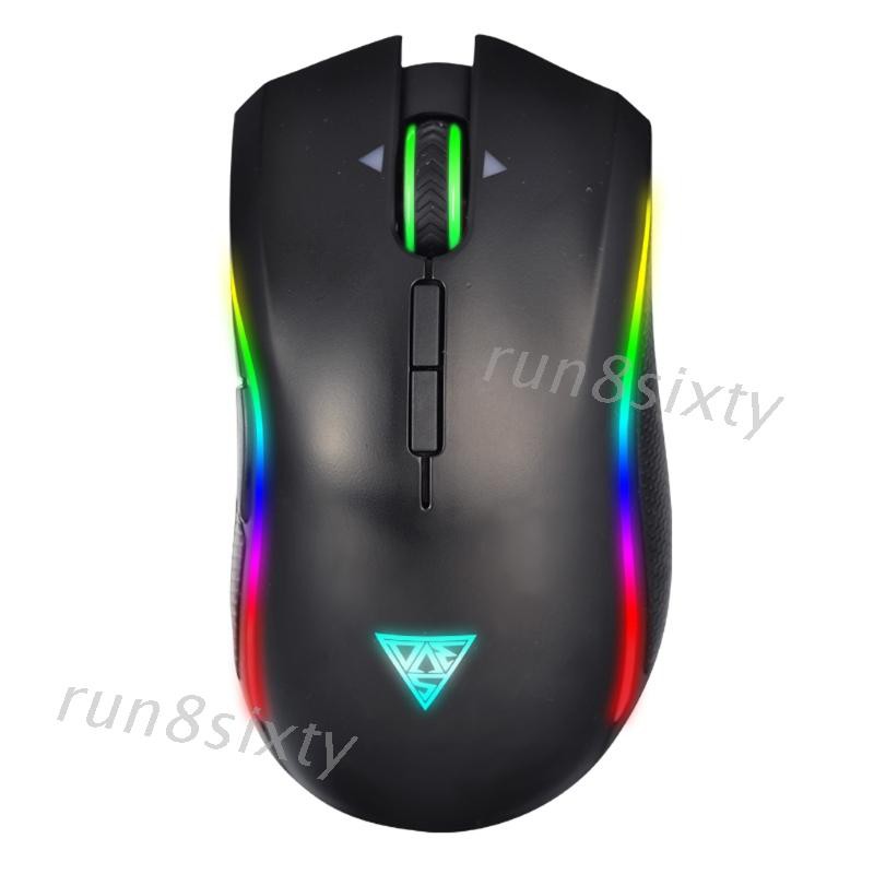 Chuột Chơi Game Rxsix Rgb Có Dây 7 Nút Bấm 4000 Dpi Cho Pc / Laptop