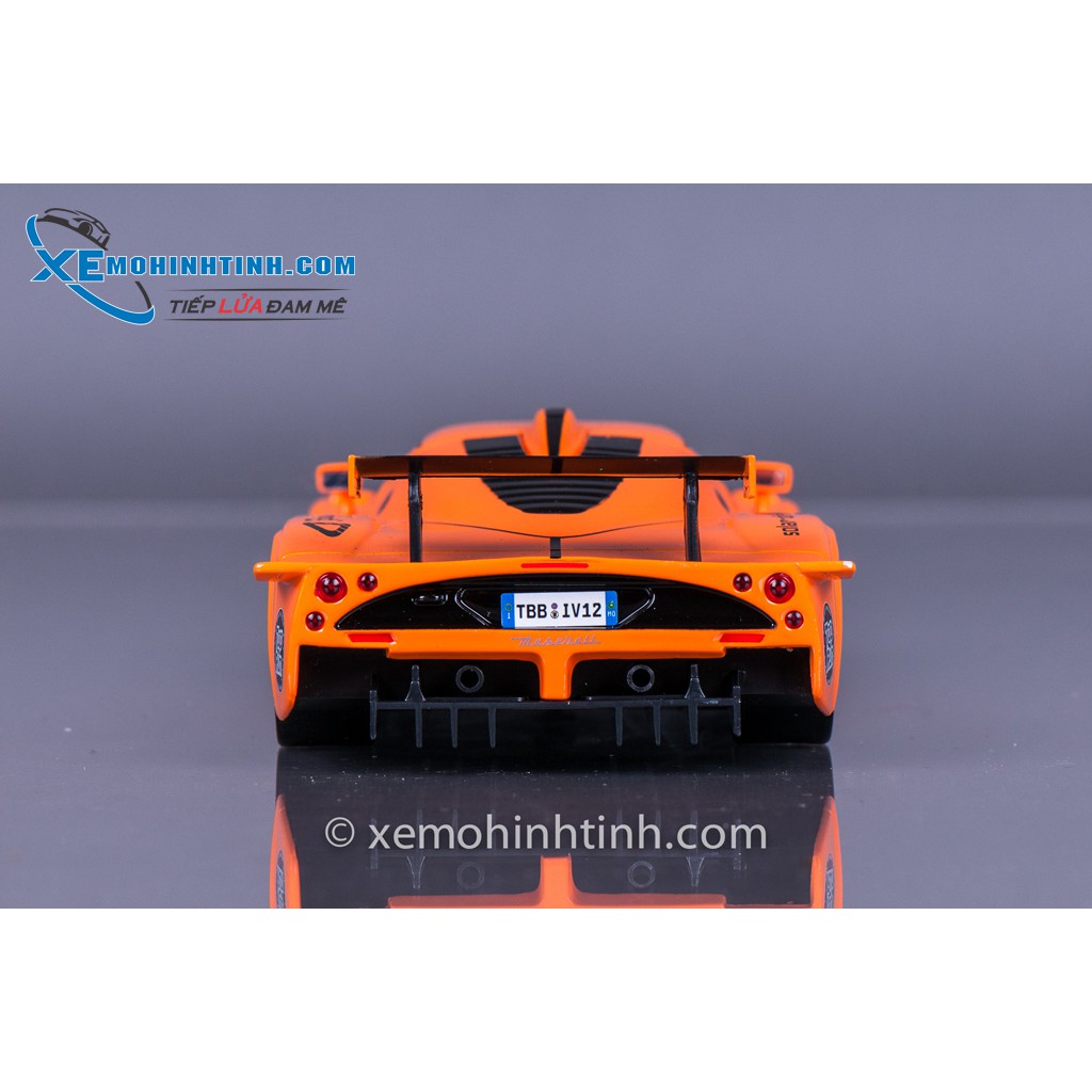 Xe Mô Hình Maserati Mc12 1:24 Bburago (Cam)