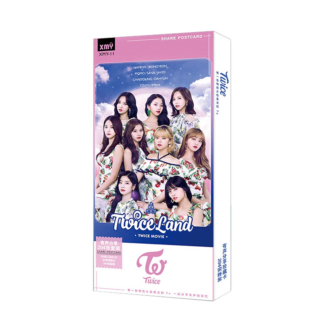 Hộp postcard Twice