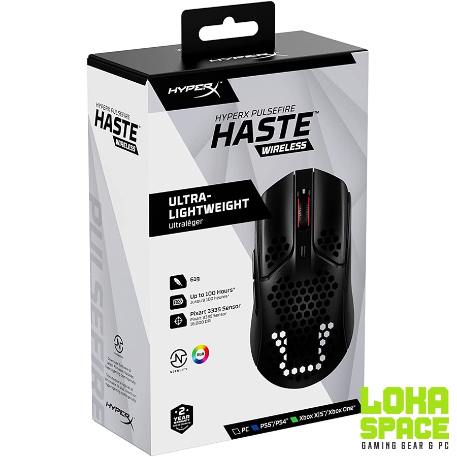 Chuột HP HyperX Pulsefire Haste Wireless