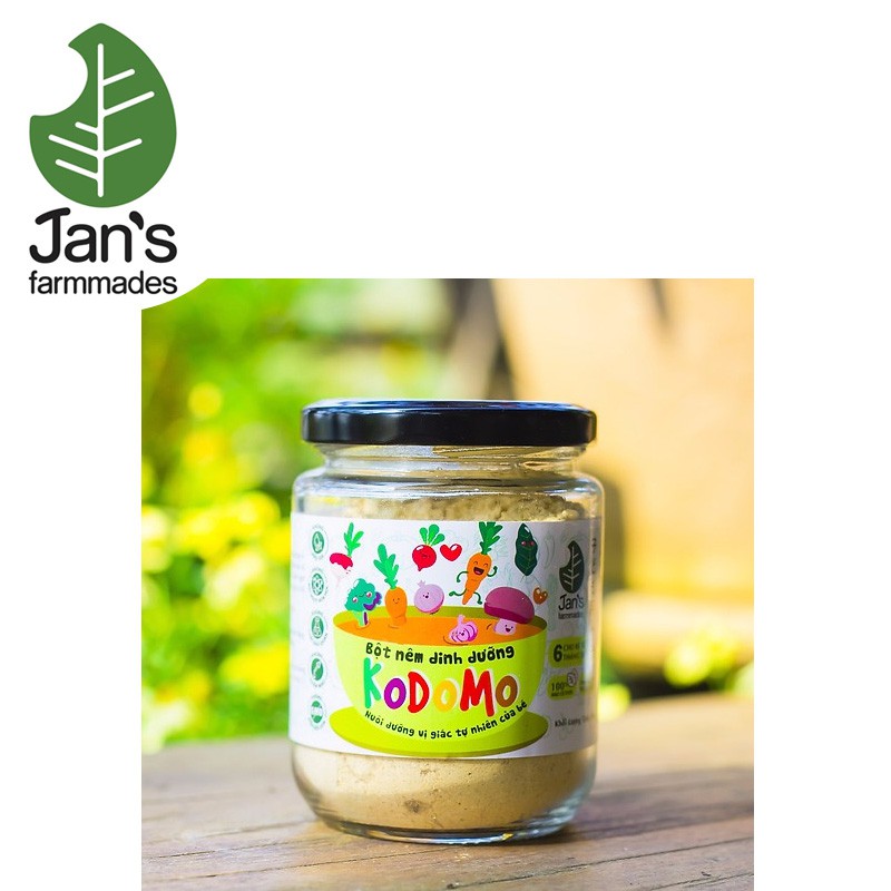 Bột nêm dinh dưỡng Jan s Kodomo 90g cho bé từ 6m+