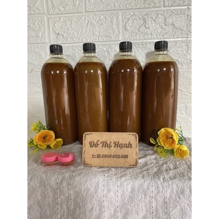 1lít rựu nghệ gừng hạt gấc hạ thổ 6 tháng chuẩn handmade