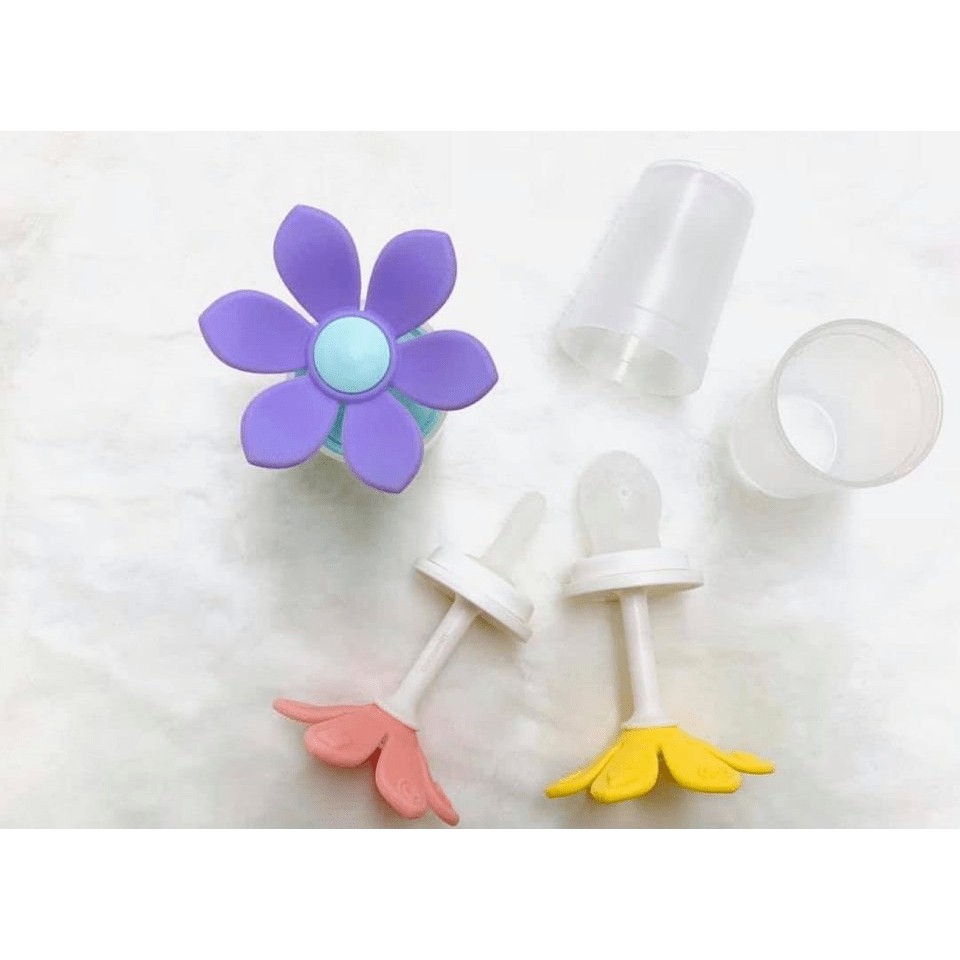 [ MUA 1 ĐƯỢC 2] GẶM NƯỚU KÈM TÚI NHAI CHỐNG HÓC SIÊU XỊN  CHUCHEW BLOOM TEETHER Korea