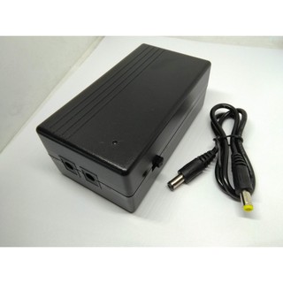 Nguồn dự phòng UPS mini 12V 2A dung lượng 12000mAh(tặng dây jack 5521 sang nguồn tẩu thuốc)