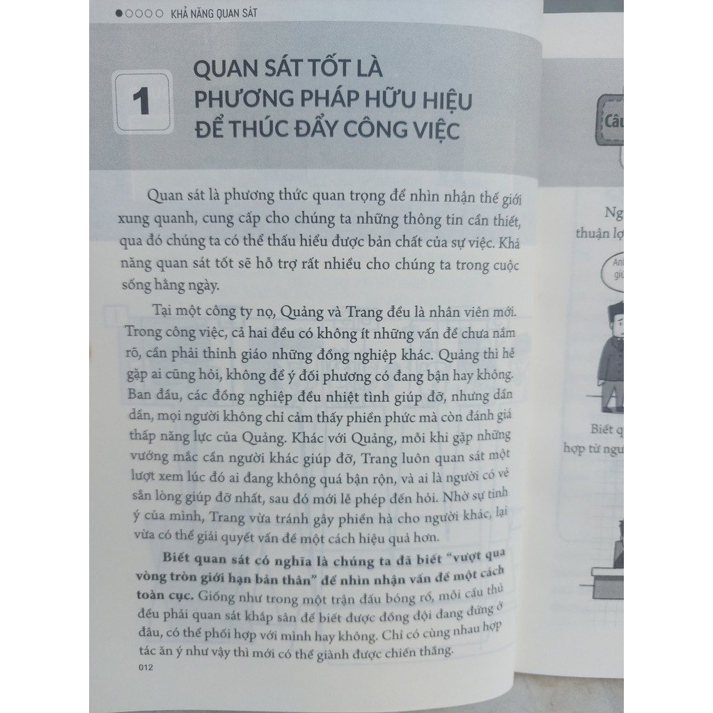 Sách -Tip Công Sở 2 Khả Năng Quan Sát