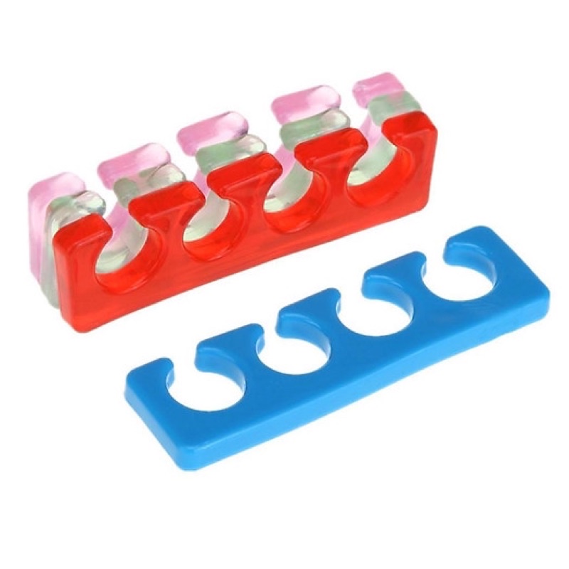 Kẹp tách ngón tay-chân silicon mềm dẻo ( tái sử dụng nhiều lần )
