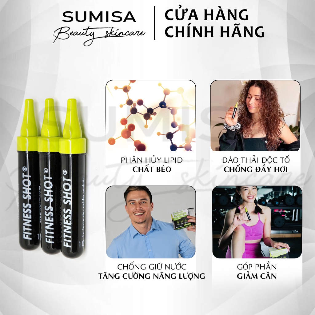 Fitness Shot® Silhouette - Đốt mỡ đa tầng chuyên sâu Made in France