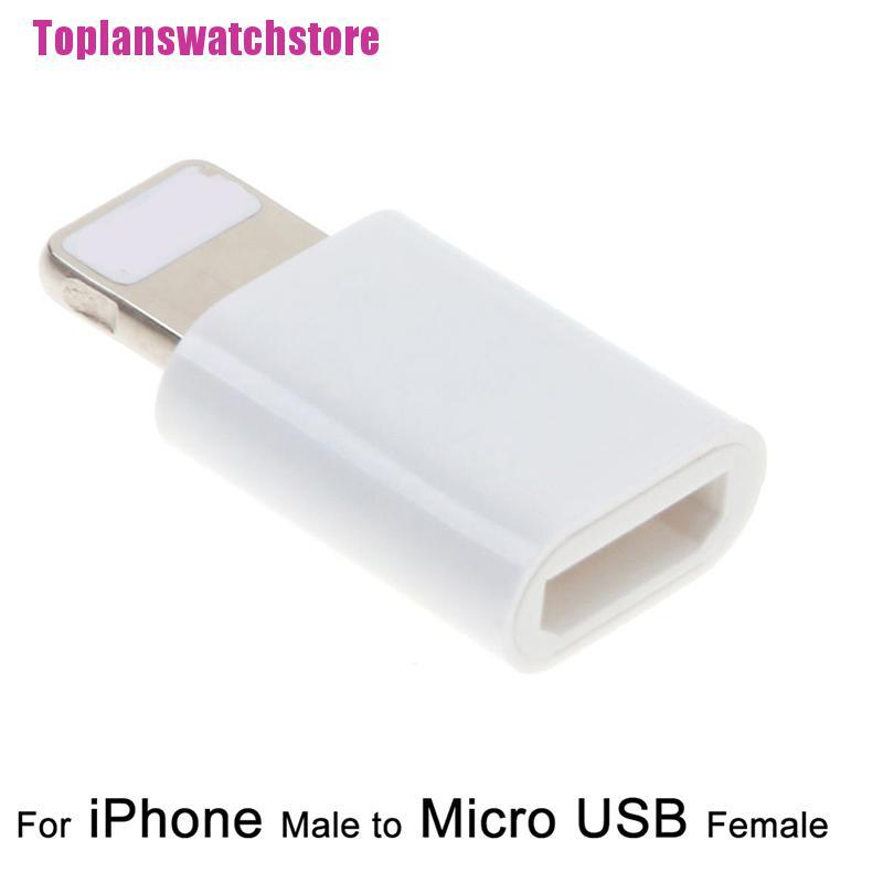 IPHONE Đầu Chuyển Đổi Từ Đầu Cắm Sang Cổng Micro Usb