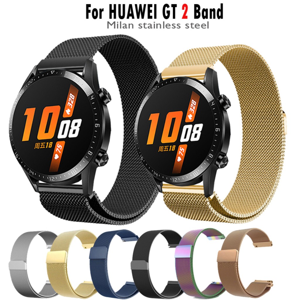 Dây Đeo 22mm 46mm Cho Đồng Hồ Thông Minh Huawei Watch Gt 2/samsung Galaxy 46mm Gear S3 Frontier