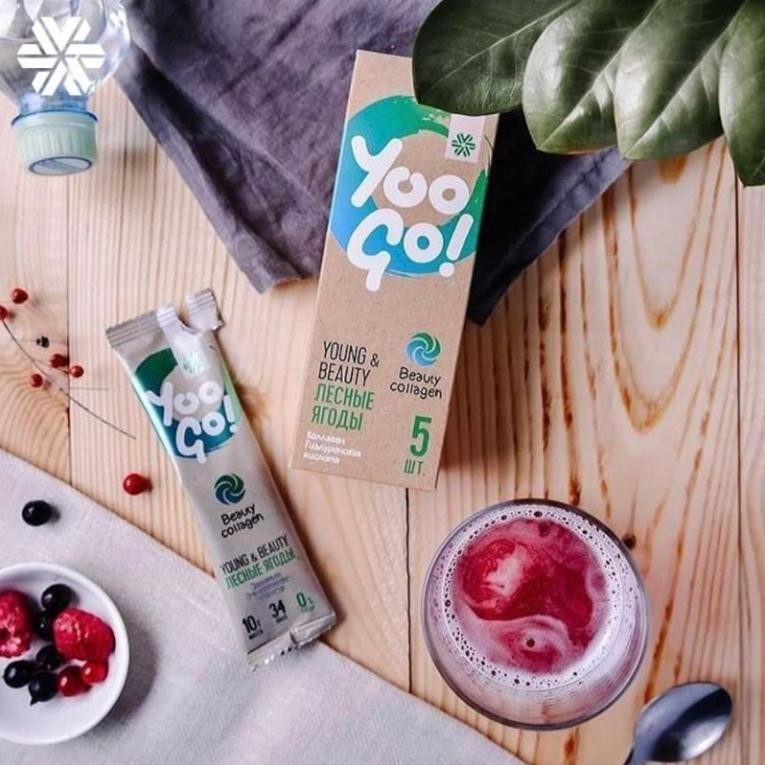 Thức uống đẹp da YOO GO YOUNG & BEAUTY Drink Mix ( Wild Berries) 21 | Thế Giới Skin Care