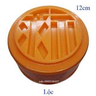 KHUÔN XÔI TRÒN CHỮ LỘC 12cm