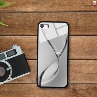 Ốp lưng kính 3D Iphone 5/5S/5SE cute