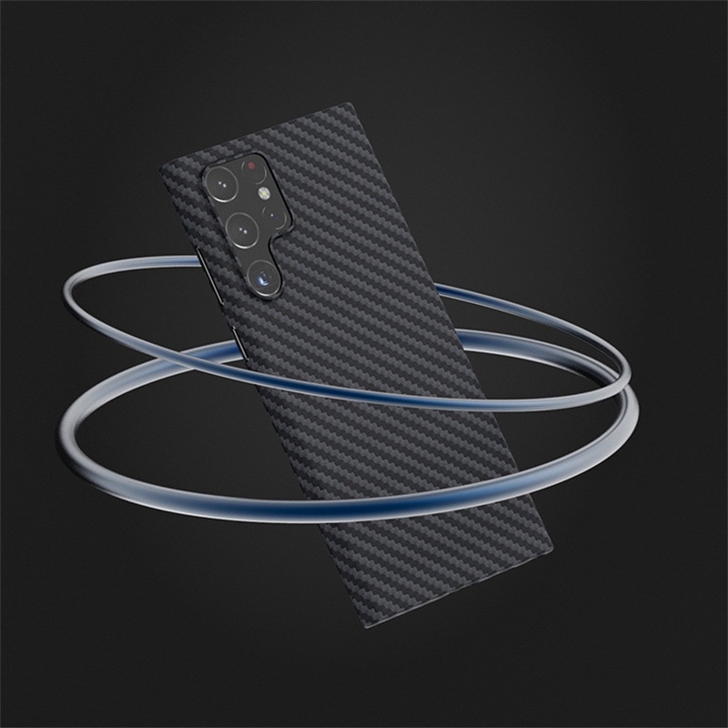 Ultra Ốp Điện Thoại Sợi Carbon Siêu Mỏng Cho Samsung S22 S22Ultra S22 + S21 Ultra Note20 S10 S9 S8 S21FE S20FE SP039