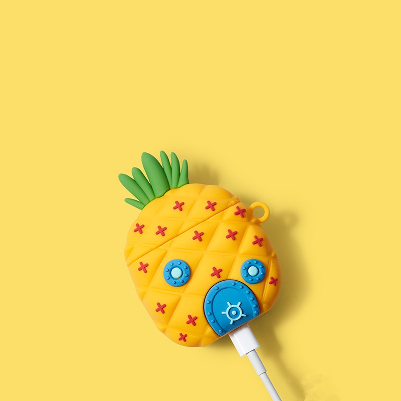 Vỏ bảo vệ hộp sạc tai nghe nhiều hình dạng dễ thương thích hợp cho AirPods 1 2 Pro & Inpods 12 13