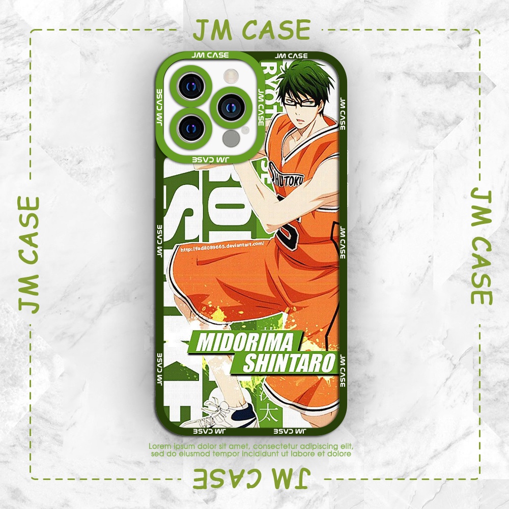 Ốp lưng iphone cạnh vuông JM CASE Midorima Kuroko Basket 6plus/6s/6splus/7/7plus/8/8plus/x/xs/11/12/pro/max/plus/promax