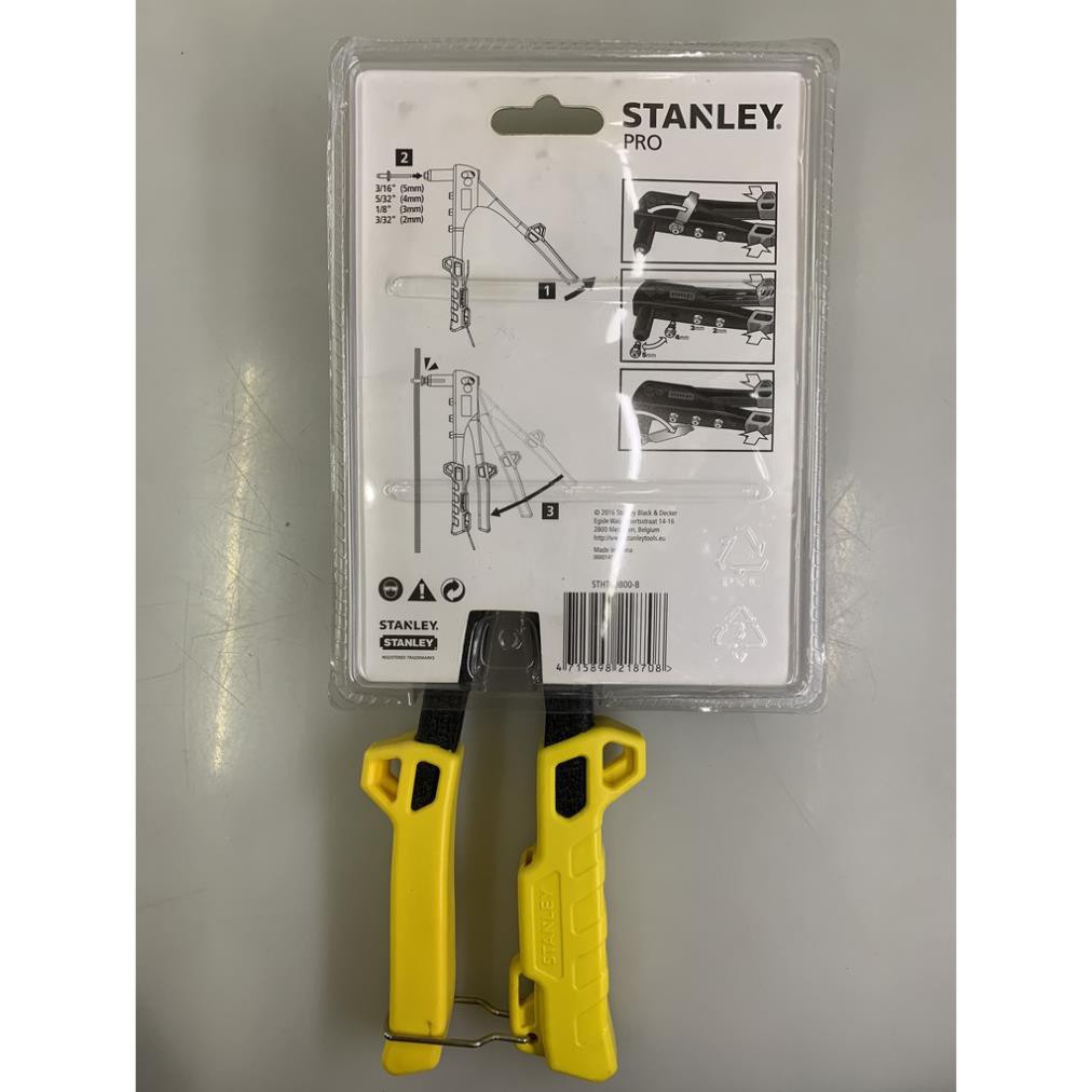 Kìm rút đinh ( rive ) 4 lỗ STANLEY 69-800