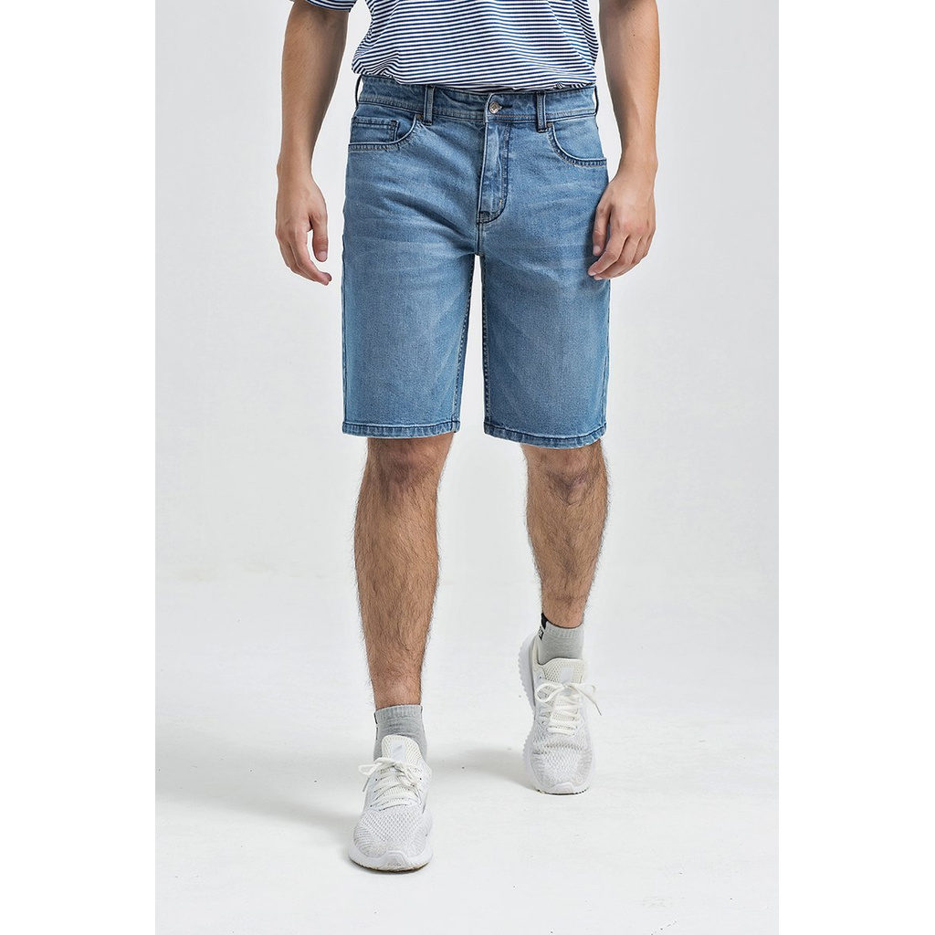 Quần shorts jean form vừa SP21SS21-JN