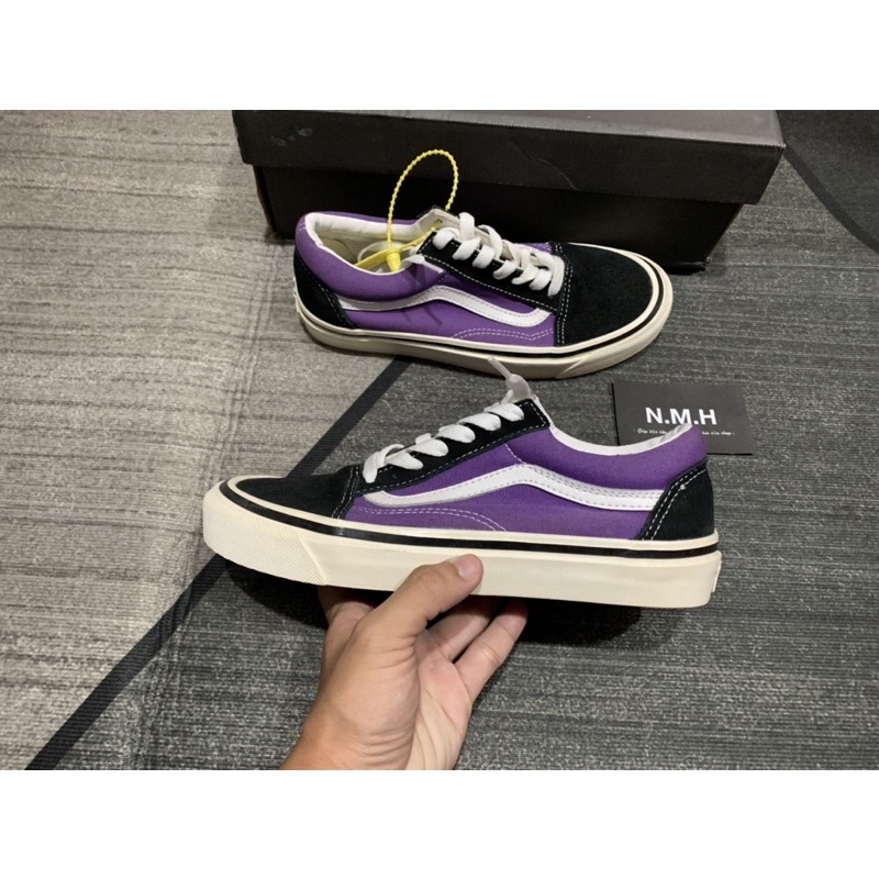 Vans Old Skool Tím Đen