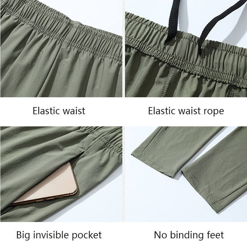Lululemon  Quần dài ống rộng   không lộ đường mày thích hợp tập yoga cho nam 2915x