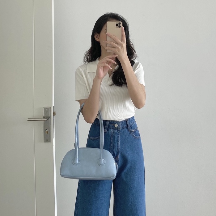 Áo mongtoghi cổ polo vân dọc _ A0253 | BigBuy360 - bigbuy360.vn