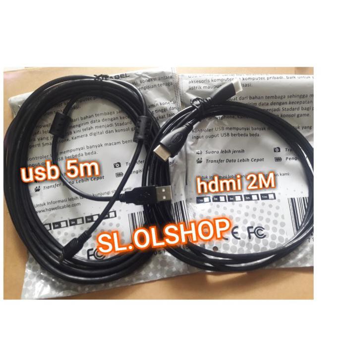 Dây Cáp Dữ Liệu Usb Plus Hdmi Cho Canon Eos 450d, 500d 550d 600d 650d 0512