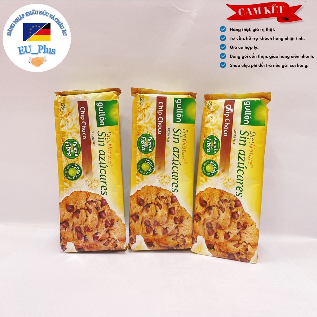 Bánh Gullon Cookies Socola ăn kiêng 125G - Tây Ban Nha