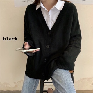 Cardigan Trơn Basic 4 Cúc ( Có ảnh thật )