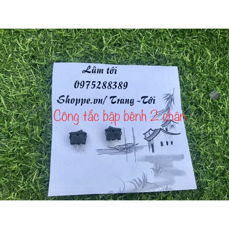 CÔNG TẮC BẬP BÊNH 2 CHÂN