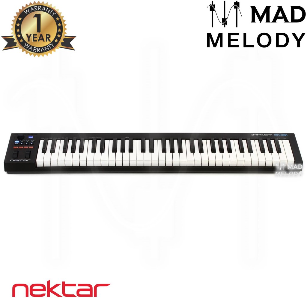 Nektar Impact GX61 Keyboard Controller (đàn soạn nhạc, 61 phím, NEW & chính hãng)