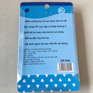 Bấm móng tay Dolphin cho bé sơ sinh