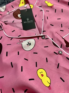 Bộ Pijama Kate Ngắn Mặc Nhà
