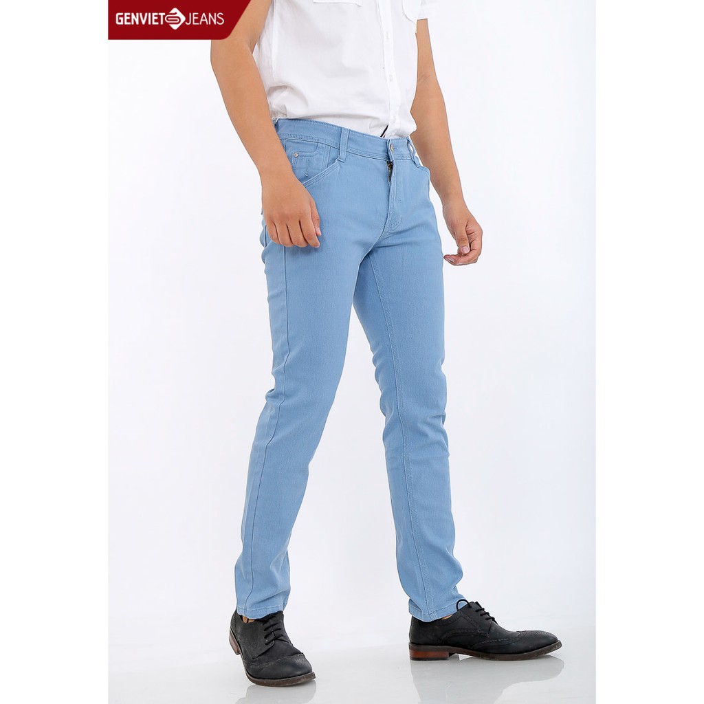 Quần dài kaki nam T1102K523 GENVIET