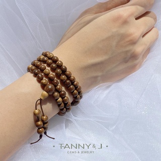 Vòng Tay Trầm Hương - Chuỗi Vòng Tay Trầm Tốc 108 Hạt Quảng Nam