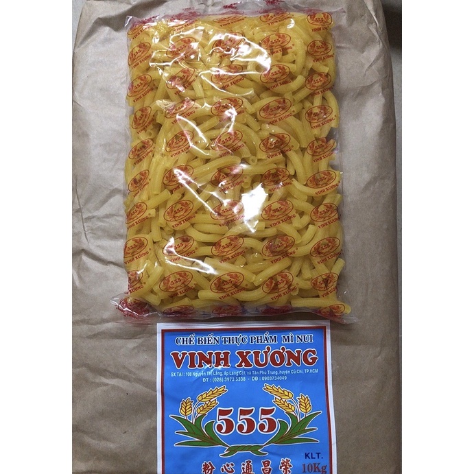 Khuyến mãi Nui 555 Vinh Xương gói 500gr