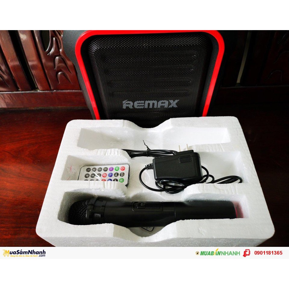 Loa kéo Bluetooth REMAX RB-X3 Portablae kèm micro (Chính hãng - Bảo hành đổi mới 06 tháng)