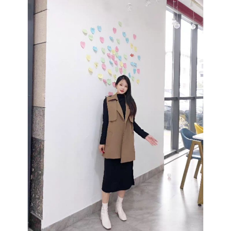 Giày nữ boots nữ da bóng đế vuông sang chảnh cá tính xịn đẹp | BigBuy360 - bigbuy360.vn