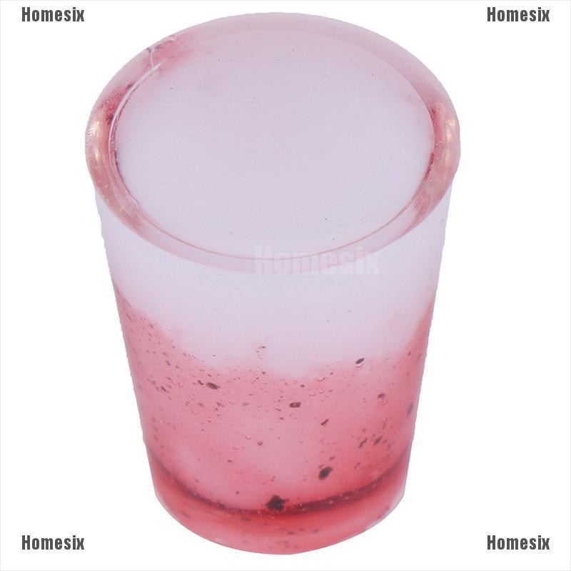 [HoMSI] 2Pcs 1/12 Dollhouse Mini Simulation Drinks Model Fruit Drink Doll House Decor SUU