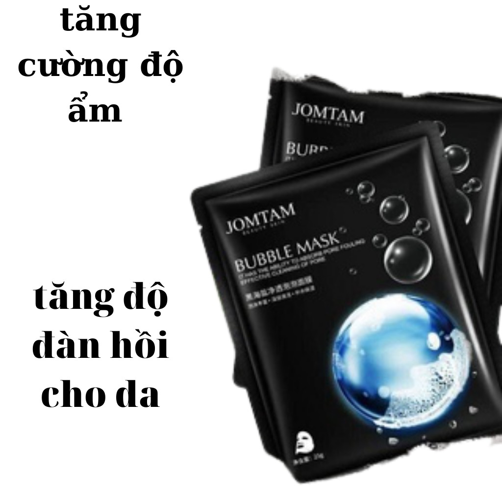 Mặt nạ sủi bọt thải độc cấp ẩm dưỡng trắng da mask JOMTAM nội địa Trung