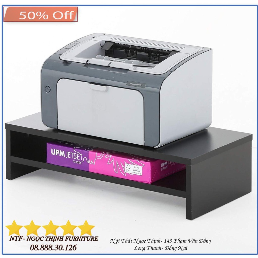 KỆ NÂNG MÀN HÌNH MÁY TÍNH VÀ MÁY IN DS001- Monitor Stand Printer Stand | BigBuy360 - bigbuy360.vn