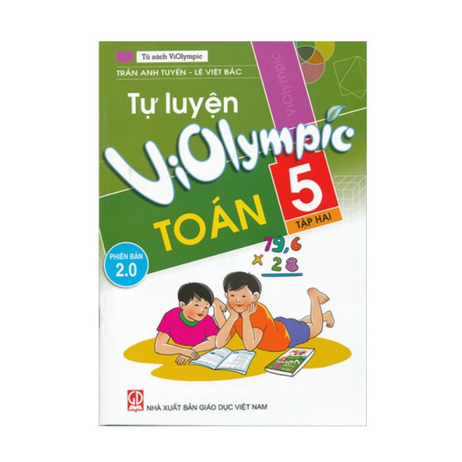 Sách - Tự Luyện Violympic Toán Lớp 5 - Tập 2 - 9786040071422
